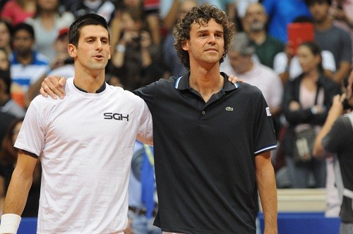 Djokovic diz que Guga foi fundamental para seu retorno