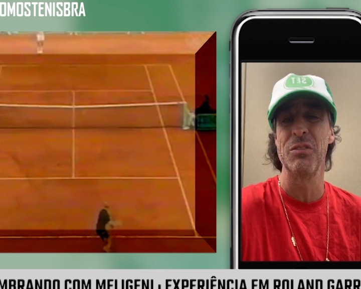 Fernando Meligeni fala sobre seus momentos em Roland Garros