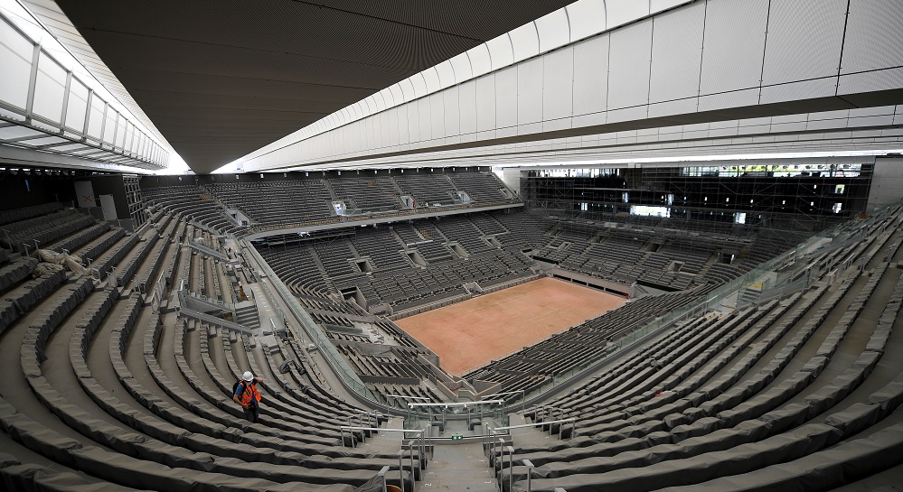 Com quadra nova, Roland Garros deve receber público